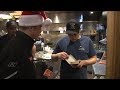 Secret Santa surprises restaurant cook who has walked to work every day for the past 5 years