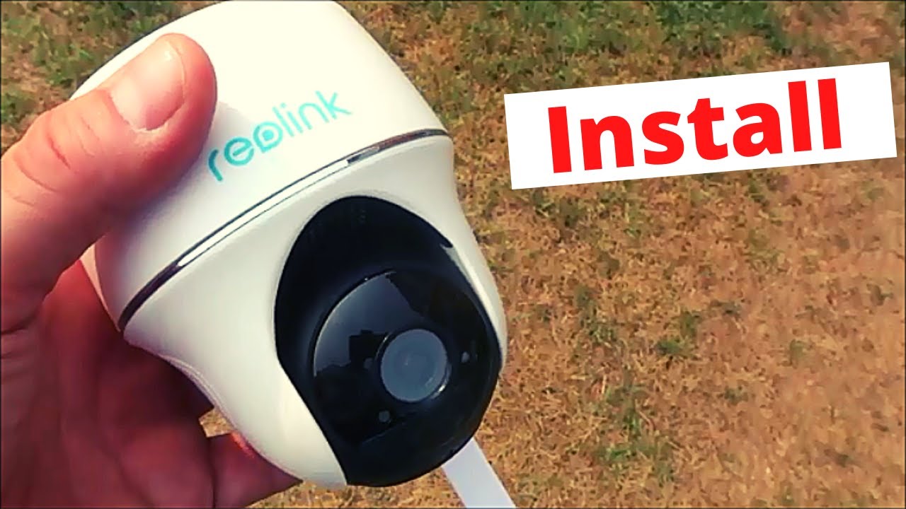 Security Camera Install on The Homestead ( Reolink Go Pt) YouTube