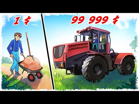 ВСЕ СЕРИИ ВЫЖИВАНИЯ НЕ ФЕРМЕ С 0$ НА БАЛАНСЕ!!!