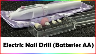 Electric Nail Drill (mobile): unboxing + how to use
