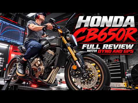 Is The Honda CB650R The Best In It's Category?! Full Ride Review With Dyno and GPS Testing