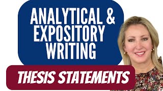 Analytical and Expository Thesis Statements