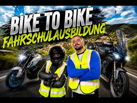 🔥Bike-to-Bike Motorcycle Training – How to Learn to Ride Correctly | Fahrlehrerbora 🏍️