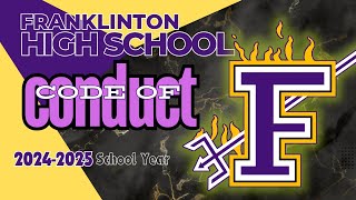 Franklinton HS Code of Conduct - Day 2
