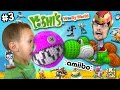 Dad & Chase play YOSHI'S WOOLY WORLD #3: No Pokemon Animals can Cross! (More FGTEEV Amiibo Action!)