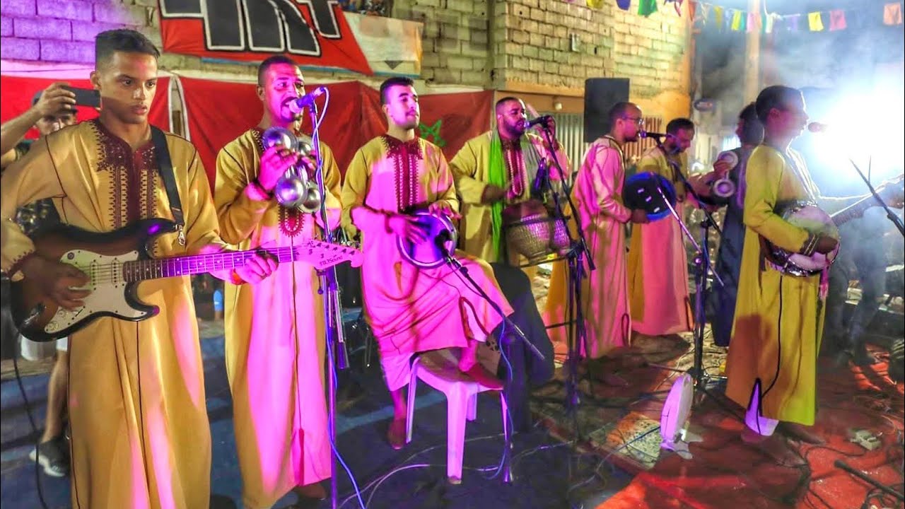 مجموعة انازورن سوس التمسية  تلهب🎶🔥🔥💥 جمهورها بموسم تيكمي نبن الشيخ 2025