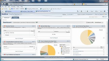 ProxyOne User Interface Overview (URL Filtering & Reporting)