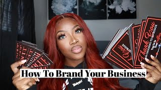 ENTREPRENEUR LIFE: DIY Buiness Cards and Thank You Card’s for FREE 🤯 | Tips and More!! | Lou xoxo