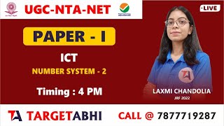 UGC NTA NET  I ICT I NUMBER SYSTEM part-2 | PAPER-1