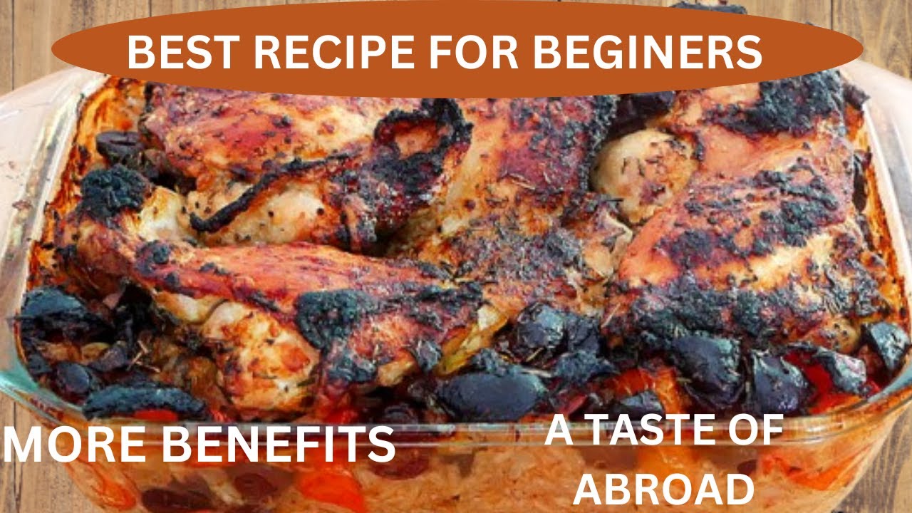 BEST AND EASY RECIPE FOR BEGINERS |  Mediterranean Chicken and Rice | 