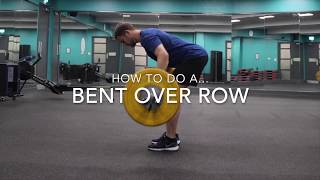 Barbell Bent Over Row - Patrick MoJo PT - Exercise Library