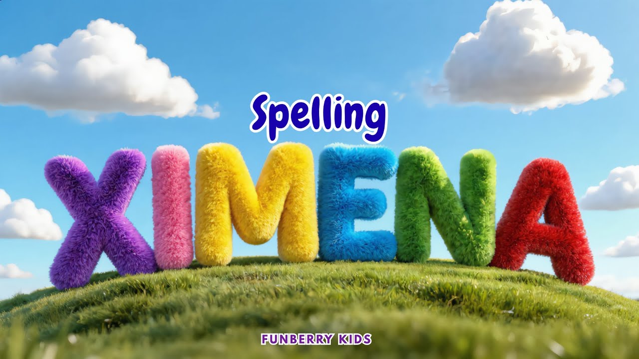 Ximena Spelling Practice | Learn to Spell with Name Recognition