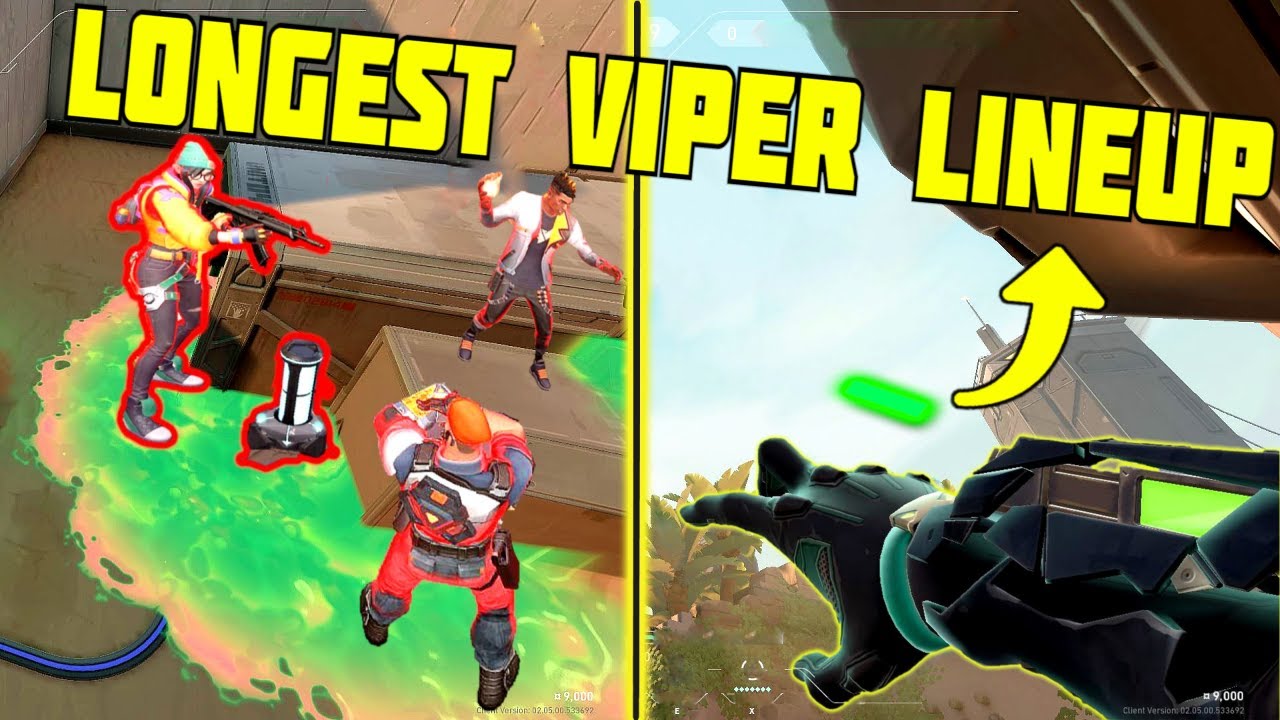 Valorant Longest Viper Lineup That Actually Works YouTube Valorant Longest Viper Lineup That Actually Works YouTube