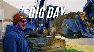Inground Pool Dig Day - EP 1 
