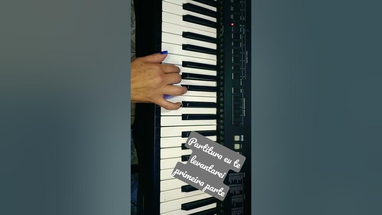 Fica Senhor Comigo (Teclado) Partitura católica 