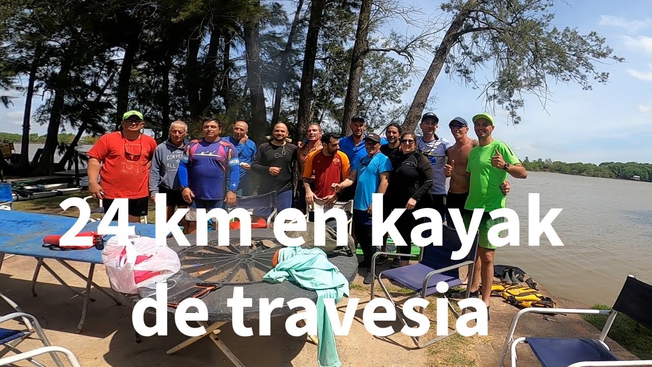 DESAFIO de RESISTENCIA en KAYAK de TRAVESIA - 24 km AKA KAYAKING @KayPesCamp
