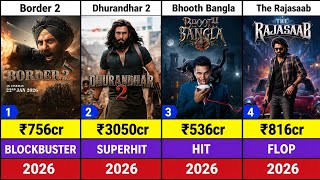 Top 20 Highest grossing indian movies in 2026 | Indian movies box office collection 