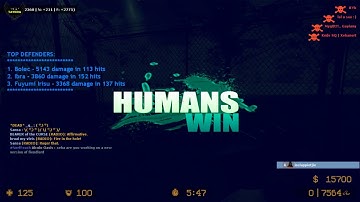 ZOMBIE ESCAPE, COUNTER-STRIKE: SOURCE, MAP: ZE_slender_escape, Level 2, The Forest