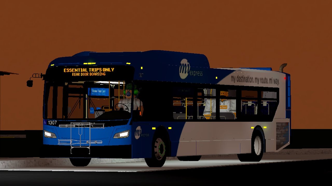 New Bus Sauga Transit Roblox New Flyer Xd40 1307 Route 106 Burnhamthorpe Exp Youtube - roblox new flyer xd40