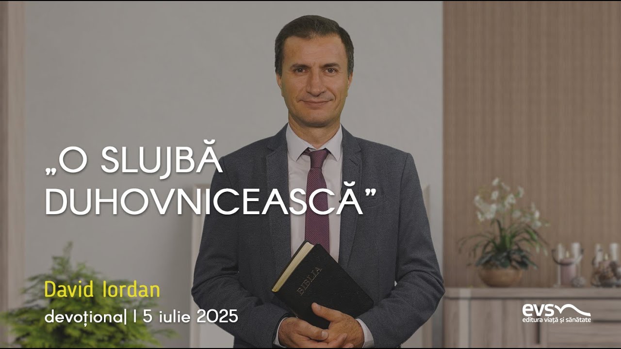 „O SLUJBĂ DUHOVNICEASCĂ”