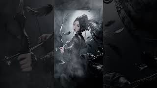 Black Feather Archer: The Dark Fantasy Goddess 🏹 | Epic Generative AI Art