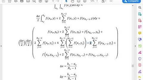 Integración numérica múltiple