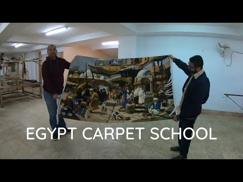 Visit To Carpet School Egypt Saqqara Keeping Egypt S Carpet Weaving Tradition Alive 