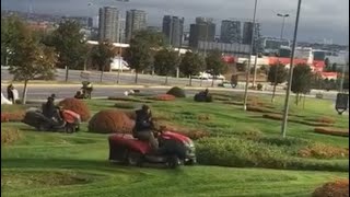 Bakırköy Yeni Havaalanı Caddesi 16 Mi̇lyon İçi̇n Çalişiyoruz İstanbul Ağaç Ve Peyzaj Aş Resimi