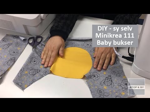 uddannelse Ni inden længe DIY - sy selv minikrea 111 baby bukser - YouTube