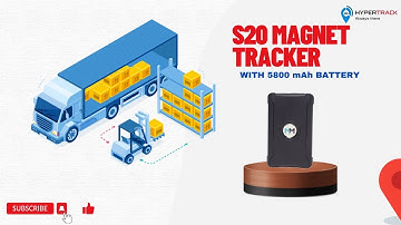 Wanway S20 5800mAh Battery Magnet Tracker #hypertrack.in #hypertrackgps