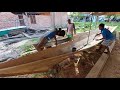 cara membuat perahu kayu menggunakan pasak ulin part 2