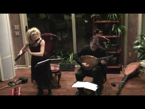 Two Scottish Pieces for Flute and Lute by McGibbon...