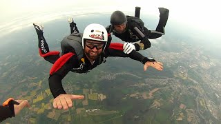 Der Traum vom Fliegen - Anfänger in der AFF Ausbildung bei FSZ Saar / Fallschirmspringen / Skydiving