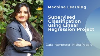 Supervised Classification Using Linear Regression Project