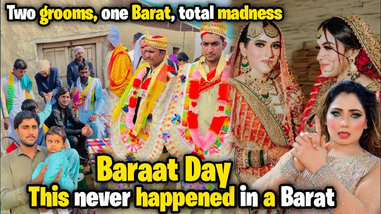 Two Grooms, One Baraat 😱 | Baraat Day Total Madness | Pakistani Wedding Vlog