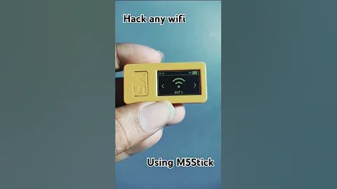 How to Hack any wifi using M5StickC Plus 2 #shorts #wife