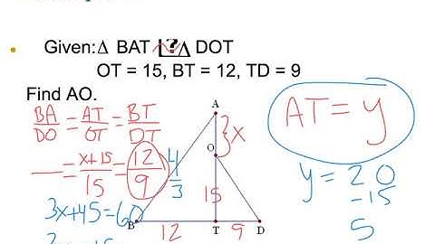 8.2 similar figures - honors geometry