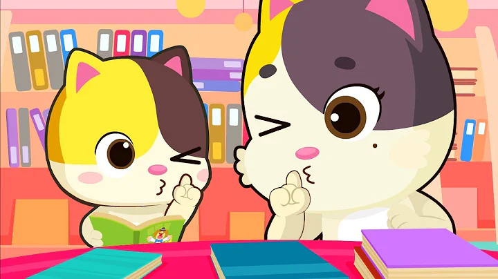 Library Manners Song | Play Safe Song | Nursery Rhymes | Kids Songs | Baby Cartoon | BabyBus