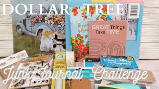 Dollar Tree Junk Journal Challenge | Dollar Tree Haul