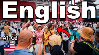 LEARN ENGLISH Easy English Vlog in China | Comprehensible Input screenshot 1