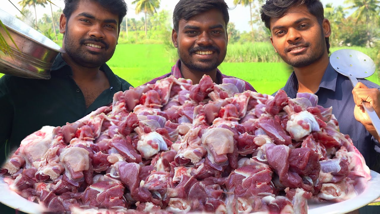 Village Style  MUTTON CHUKKA | Mutton Sukka Recipe | delicious mutton dry fry #mutton #muttoncurry 
