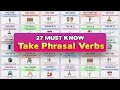 Understanding Phrasal Verbs with 'Take'