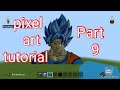 MineCraft Pixel Art Tutorial Goku (Drogon Ball Z) Part 9