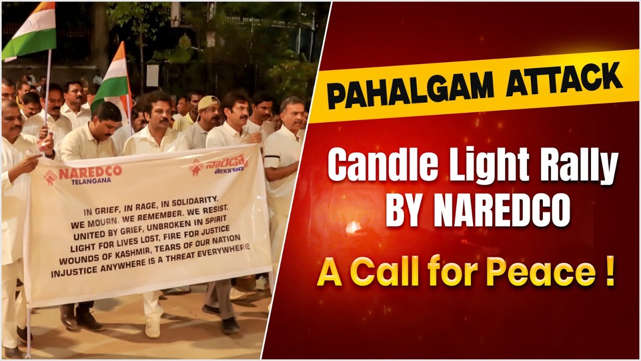 Candle Light Rally By NARCEDO | Pahalgam Terror Attack Incident | Jammu Kashmir Pahalgam Attack