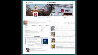 Collaboratory: Making Community-Engaged Scholarship Visible, Connected, and Powerful at Rutgers