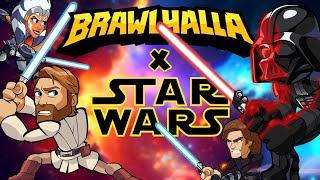 Brawlhalla x STAR WARS! • ALL Skins + 1v1 Gameplay