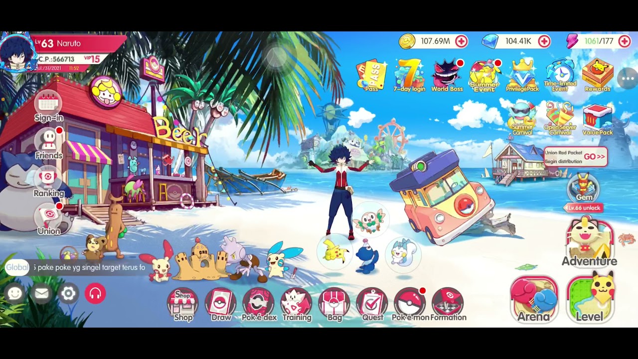 Lugia PVP Pocket มาดูการต่อสู้ของ Lugia S+ ในอารีน่า 3 รุม 6