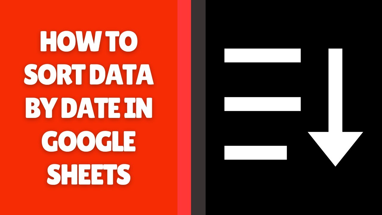 Как отсортировать данные по дате в Google Таблицах