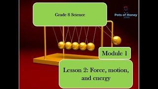Grade 8 Science Module 1 Lesson 2 Force, Motion, and Energy