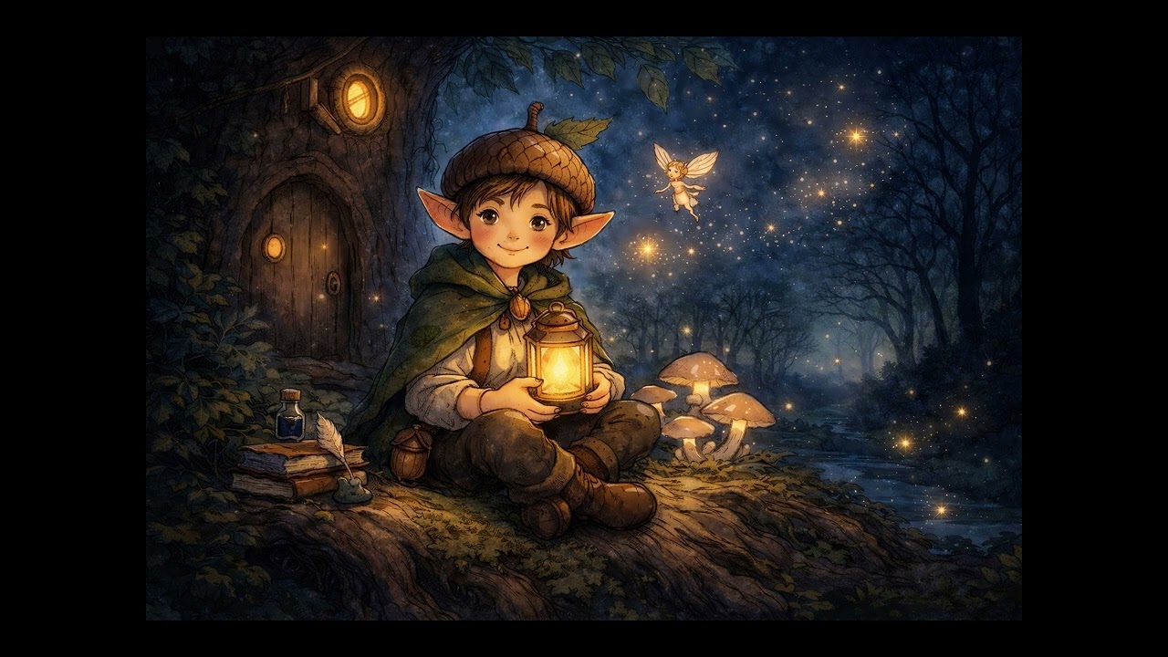 Alderleaf the Acorn Elf | The Midnight Grove Adventures | Kids Sleep Stories